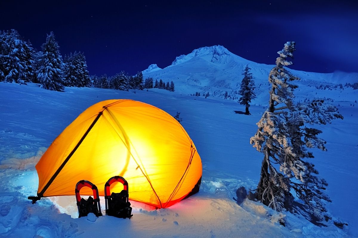 The Best Winter Camping Spots, from Snowy to Sunny Locales